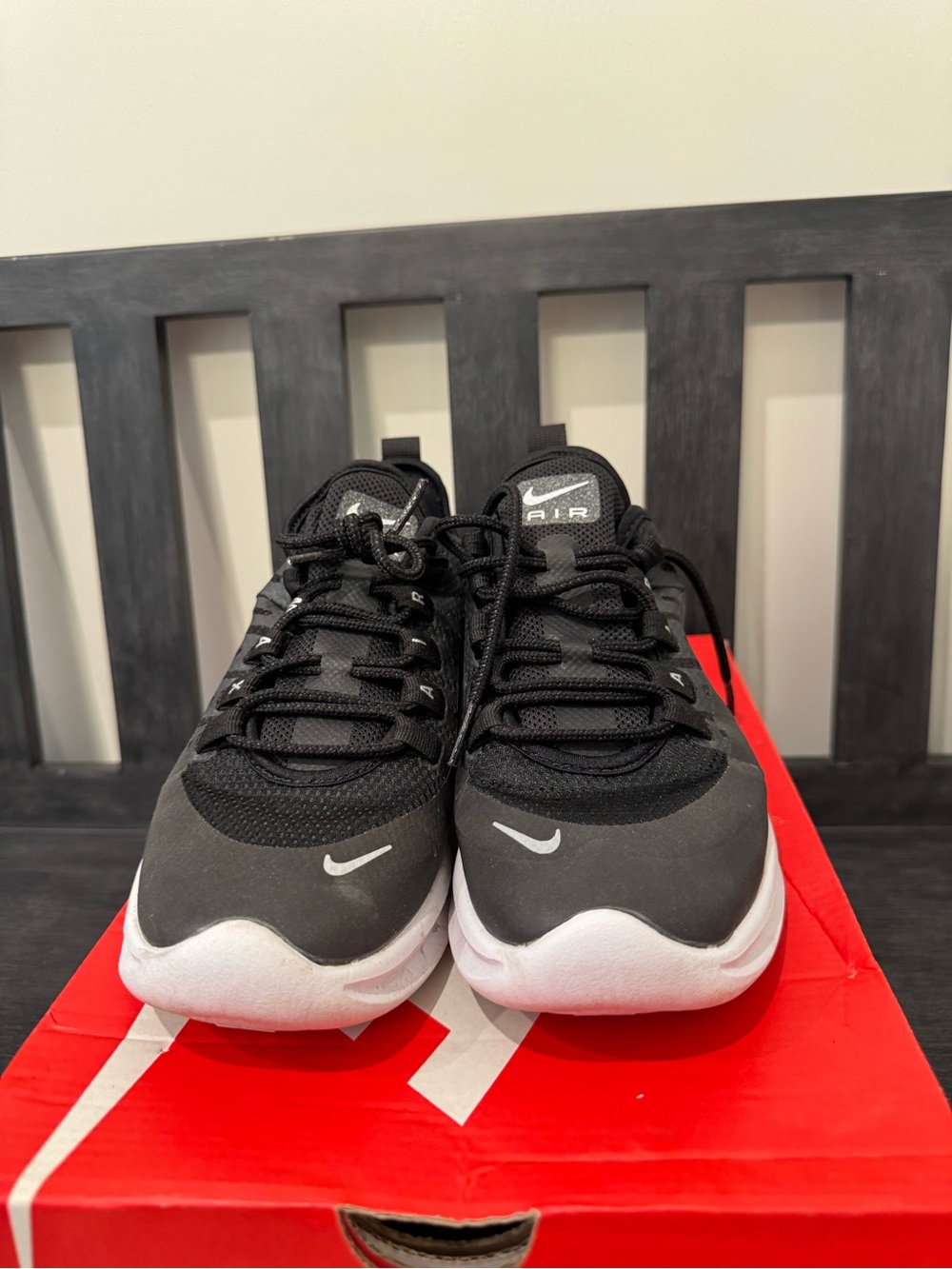 Nike Black and White Air Max Axis Prem